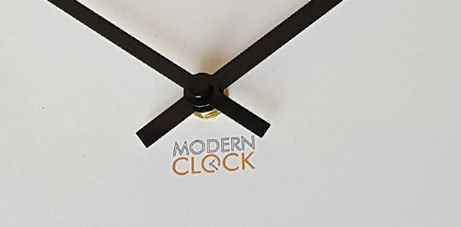 3 Modern Wall Clocks