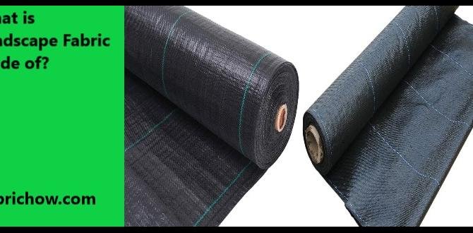 Different Types of Landscape Fabric