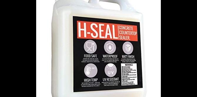 H Benefits of Using a Food Safe Concrete Countertop Sealer