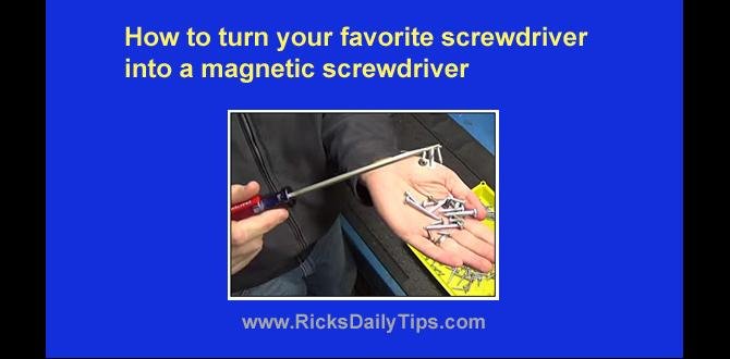 Top Factors to Consider Coosing a Magnetic Screwdriver Set