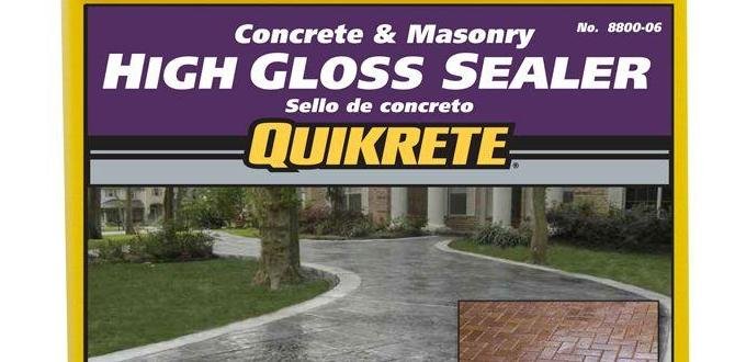 Top rated Stamped Concrete Patio Sealers